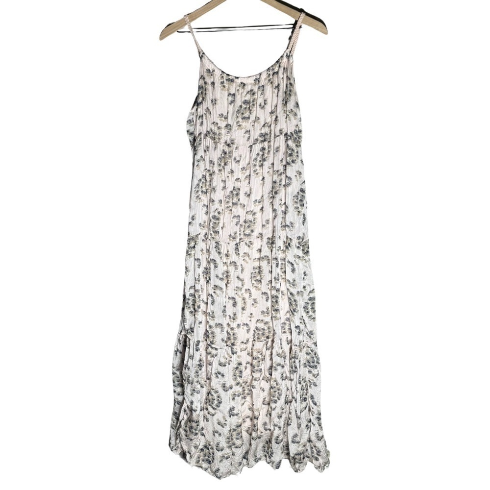Elena Baldi Silk Blend Maxi Dress - Size L